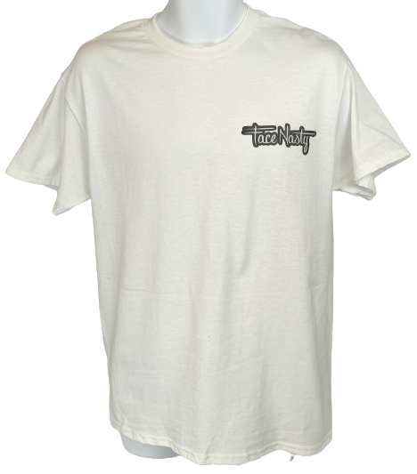 face nasty CLASSIC  WHITE tee
